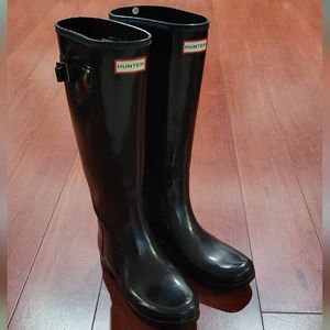 Hunter tall original gloss boots